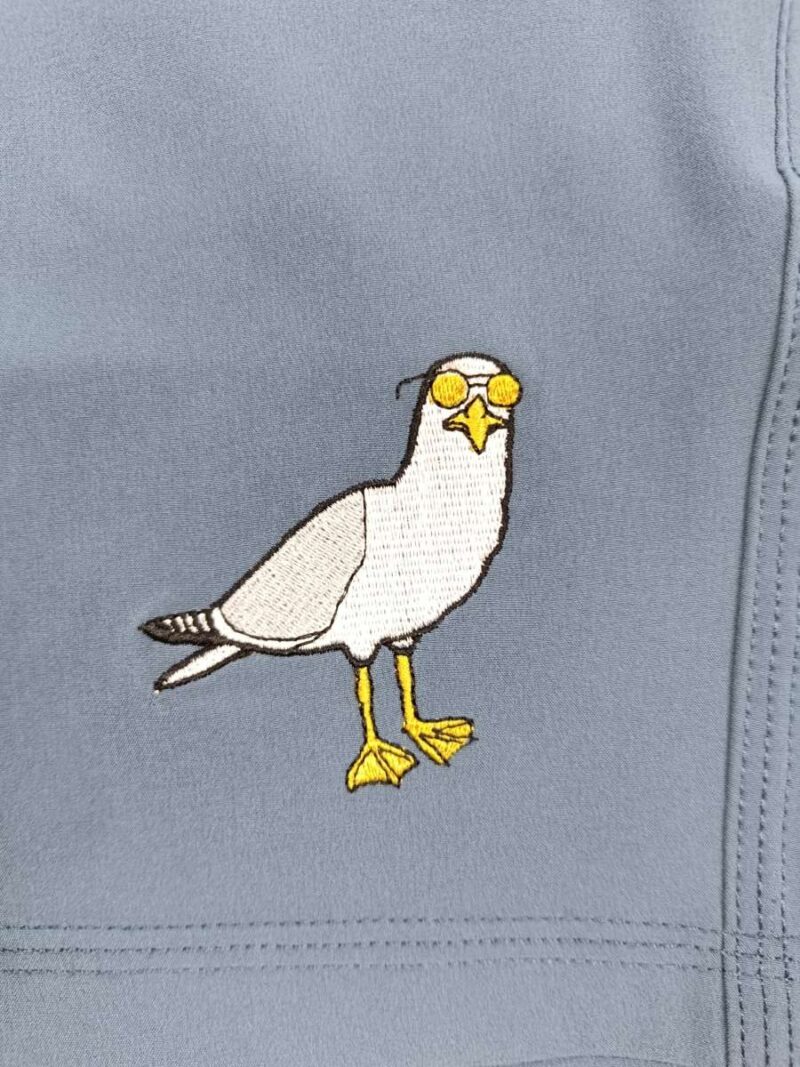 Mini Sunglass Seagull Swim Shorts