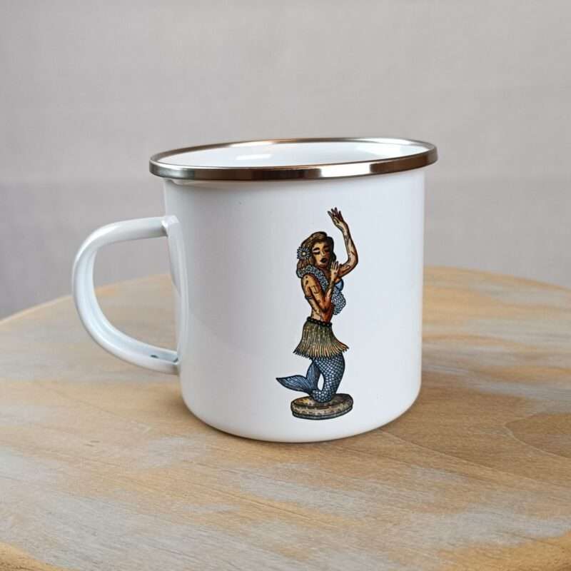 Enamel Mug - Dashboard Hula