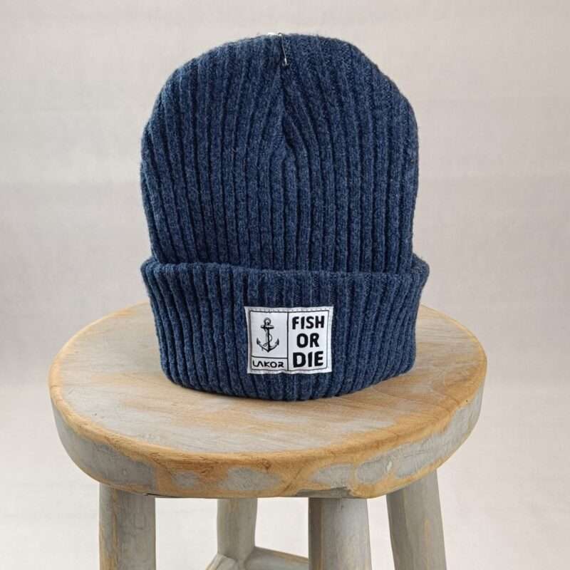 Fish Or Die Beanie - Navy
