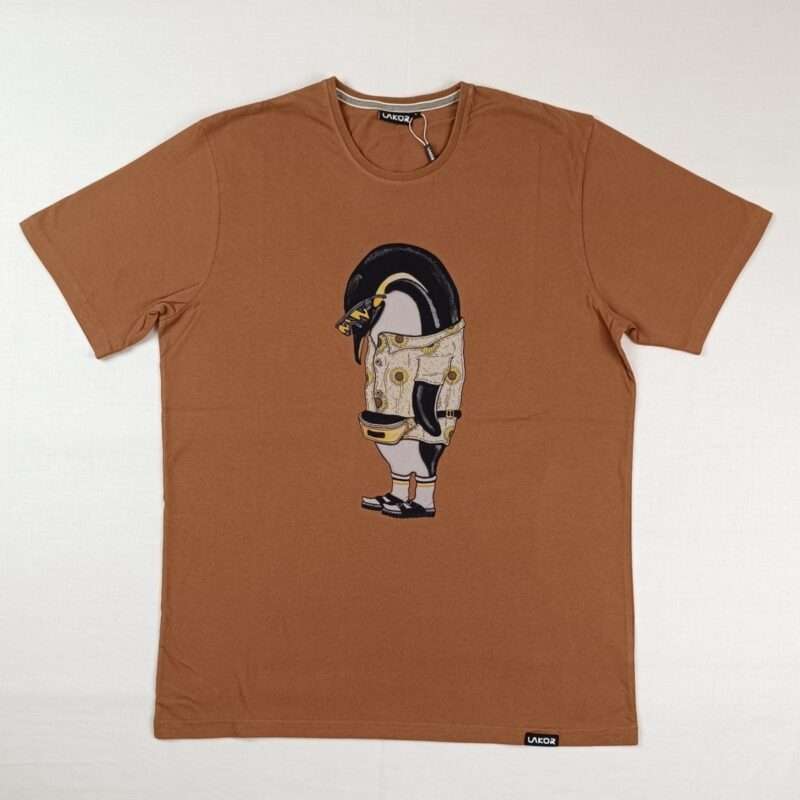 Pilgrim Penguin Tee- Brown