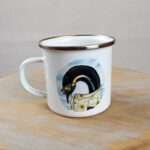 Enamel Mug - Pool Party Penguin