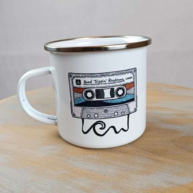 Enamel Mug - Road Trippin' Rythms