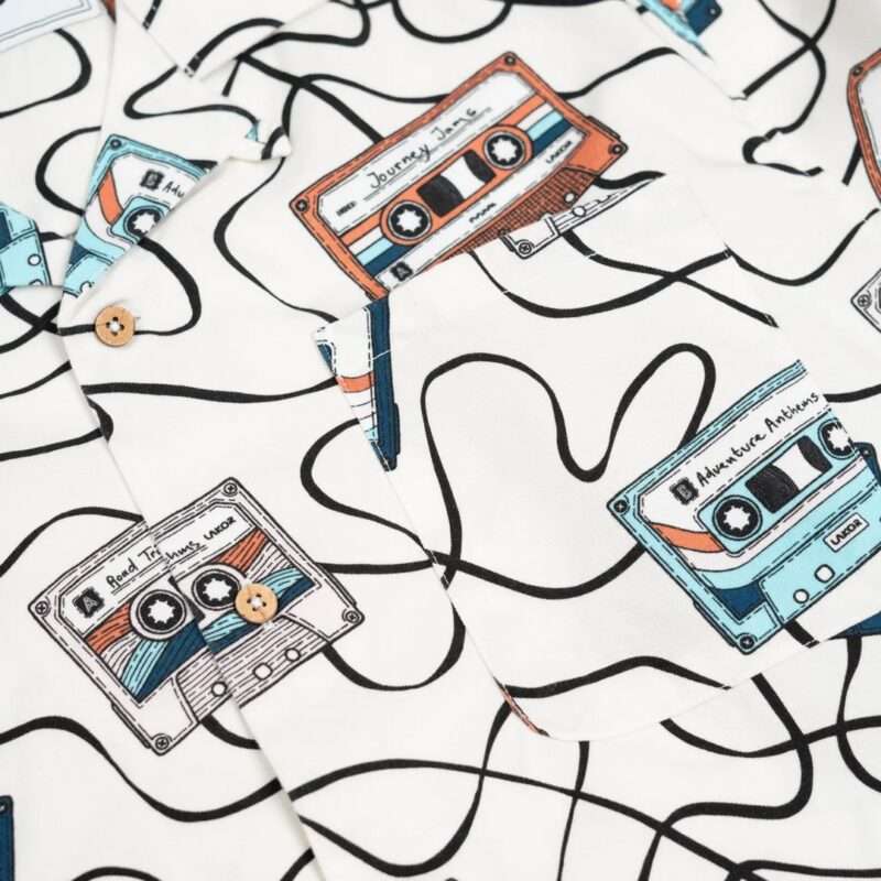 Roadtrip Mixtape Short Sleeve Shirt