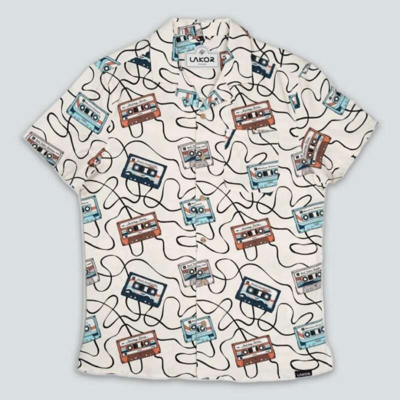 Roadtrip Mixtape Short Sleeve Shirt
