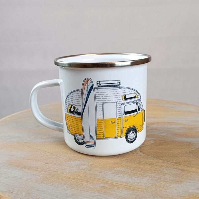 Enamel Mug - Sun Camper